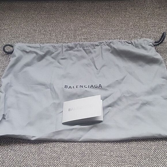 BALENCIAGA Logo NEW NWT Large Medium Black Waist Belt Bag Fanny Pack Wheel Pouch - Picture 11 of 15